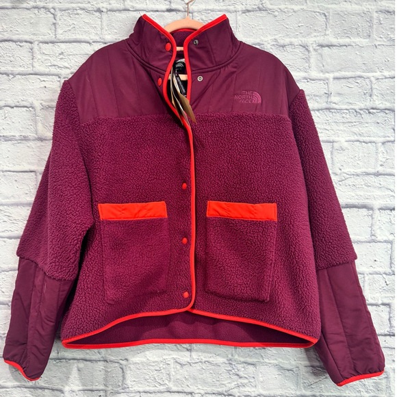 THE NORTH FACE Cragmon Fleece Jacket Deep Small NWT - Picture 3 of 5